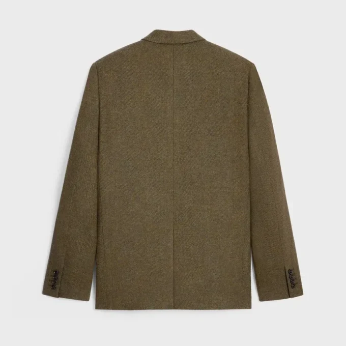 Tailored Jacket in Tricotine Wool Tailored Jacket in Tricotine Wool