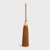 Tassel Charm in Smooth Lambskin