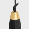 Tassel Charm in Smooth Lambskin