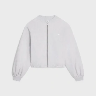 Teddy Jacket in Cotton Fleece