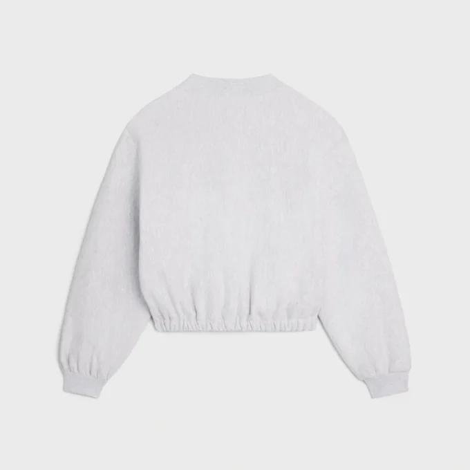 Teddy Jacket in Cotton Fleece Teddy Jacket in Cotton Fleece
