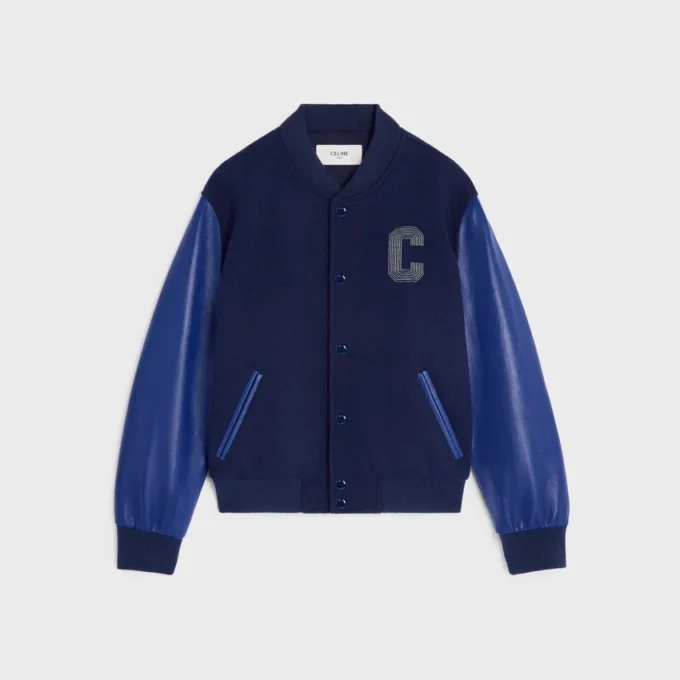 Teddy Jacket in Textured Wool
