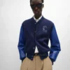 Teddy Jacket in Textured Wool