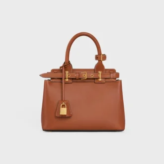 Teen Celine Conti Bag in Natural Calfskin