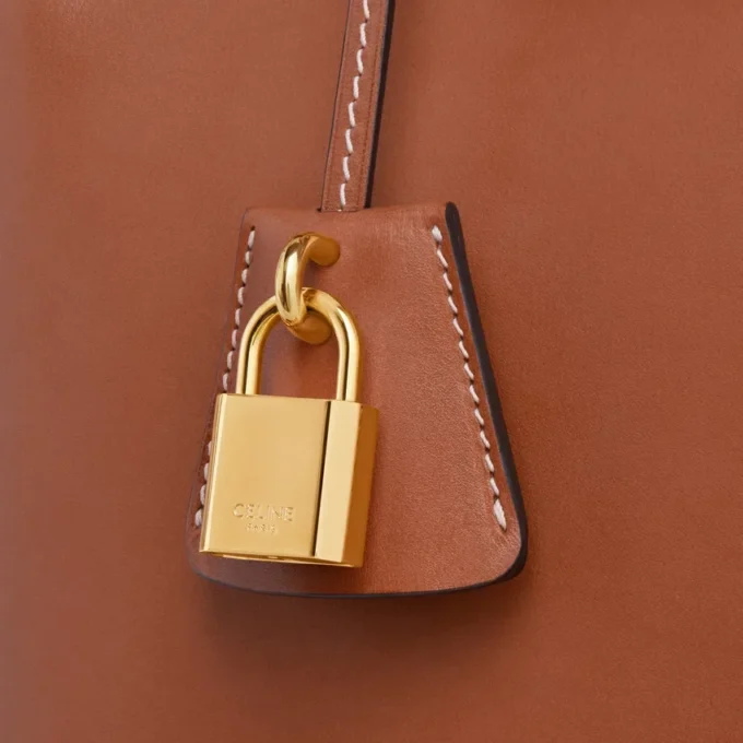 Teen Celine Conti Bag in Natural Calfskin Teen Celine Conti Bag in Natural Calfskin