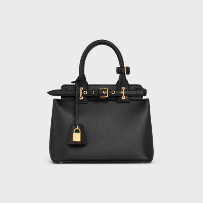 Teen Celine Conti Bag in Supple Grained Calfskin Teen Celine Conti Bag in Supple Grained Calfskin