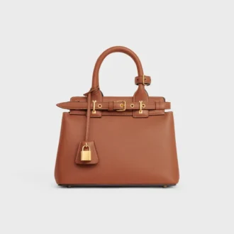 Teen Celine Conti Bag in Supple Grained Calfskin