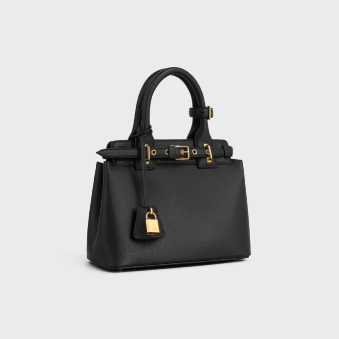 Teen Celine Conti Bag in Supple Grained Calfskin Teen Celine Conti Bag in Supple Grained Calfskin