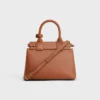 Teen Celine Conti Bag in Supple Grained Calfskin Teen Celine Conti Bag in Supple Grained Calfskin