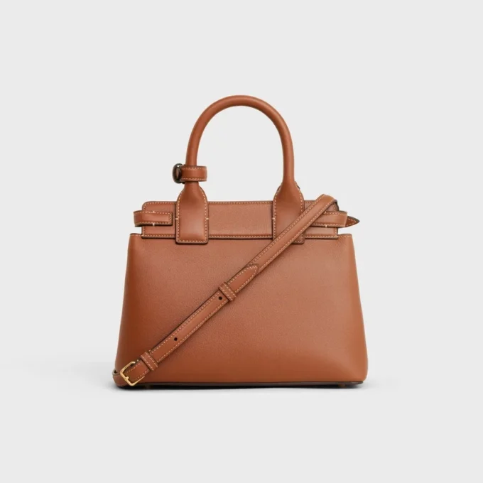 Teen Celine Conti Bag in Supple Grained Calfskin Teen Celine Conti Bag in Supple Grained Calfskin