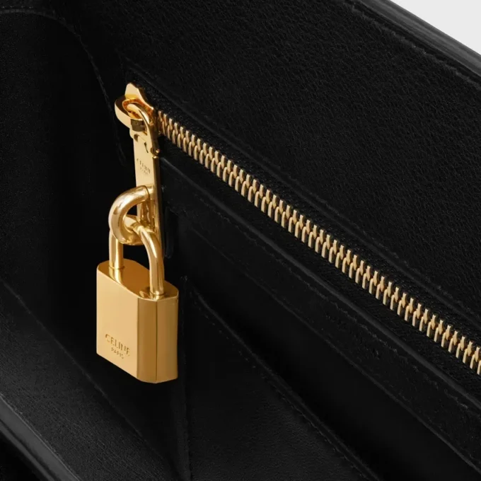 Teen Celine Conti Bag in Supple Grained Calfskin Teen Celine Conti Bag in Supple Grained Calfskin