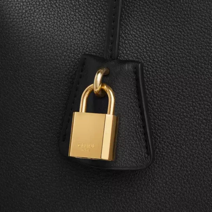 Teen Celine Conti Bag in Supple Grained Calfskin Teen Celine Conti Bag in Supple Grained Calfskin