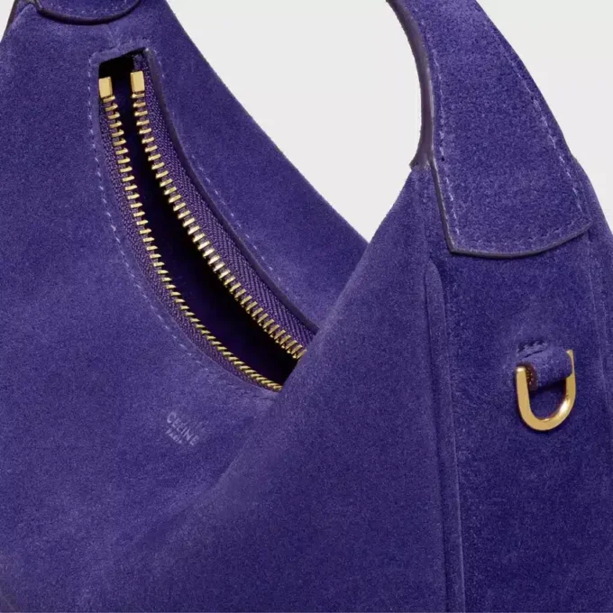 Teen Celine Lulu in Suede Calfskin Teen Celine Lulu in Suede Calfskin