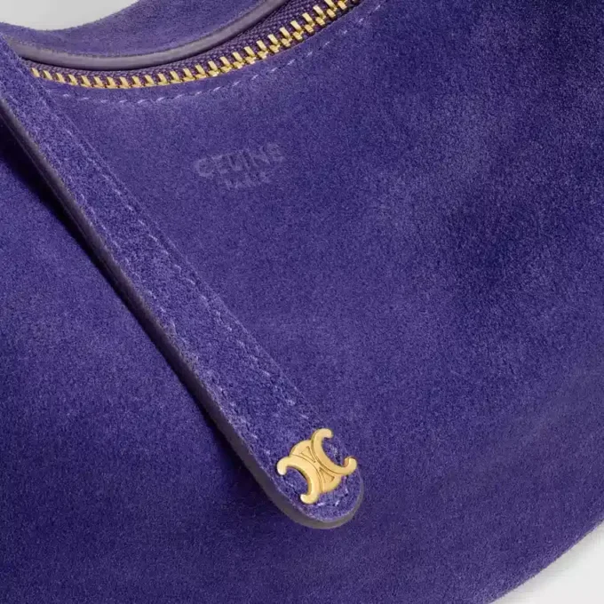 Teen Celine Lulu in Suede Calfskin Teen Celine Lulu in Suede Calfskin