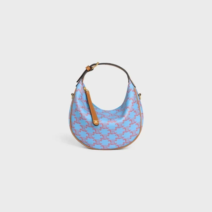 Teen Celine Lulu in Triomphe Canvas Teen Celine Lulu in Triomphe Canvas