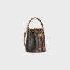 Teen Clara Bag in Triomphe Canvas and Calfskin Teen Clara Bag in Triomphe Canvas and Calfskin