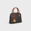 Teen Honorine Bag in Triomphe Canvas and Calfskin Teen Honorine Bag in Triomphe Canvas and Calfskin