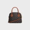 Teen Honorine Bag in Triomphe Canvas and Calfskin Teen Honorine Bag in Triomphe Canvas and Calfskin