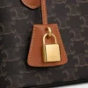 Teen Honorine Bag in Triomphe Canvas and Calfskin Teen Honorine Bag in Triomphe Canvas and Calfskin