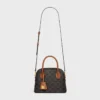 Teen Honorine Bag in Triomphe Canvas and Calfskin Teen Honorine Bag in Triomphe Canvas and Calfskin