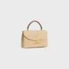 Teen Nino Bag in Raffia and Calfskin Teen Nino Bag in Raffia and Calfskin