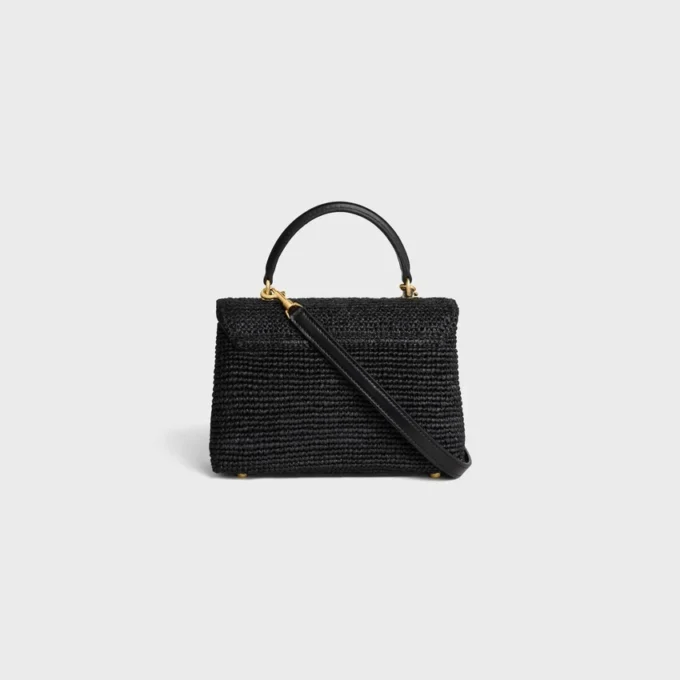 Teen Nino Bag in Raffia and Calfskin Teen Nino Bag in Raffia and Calfskin