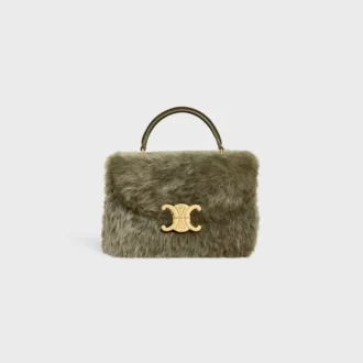 Teen Nino Bag in Shearling and Suede Calfskin