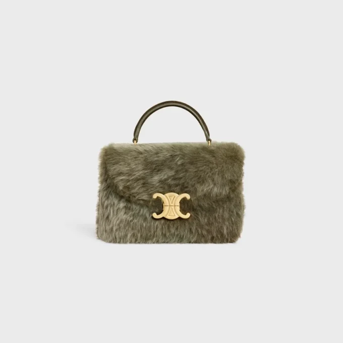 Teen Nino Bag in Shearling and Suede Calfskin Teen Nino Bag in Shearling and Suede Calfskin
