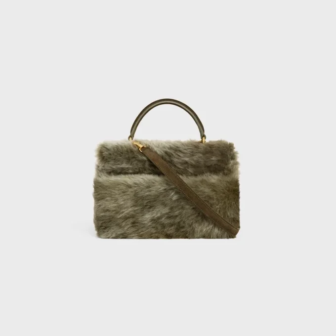 Teen Nino Bag in Shearling and Suede Calfskin Teen Nino Bag in Shearling and Suede Calfskin