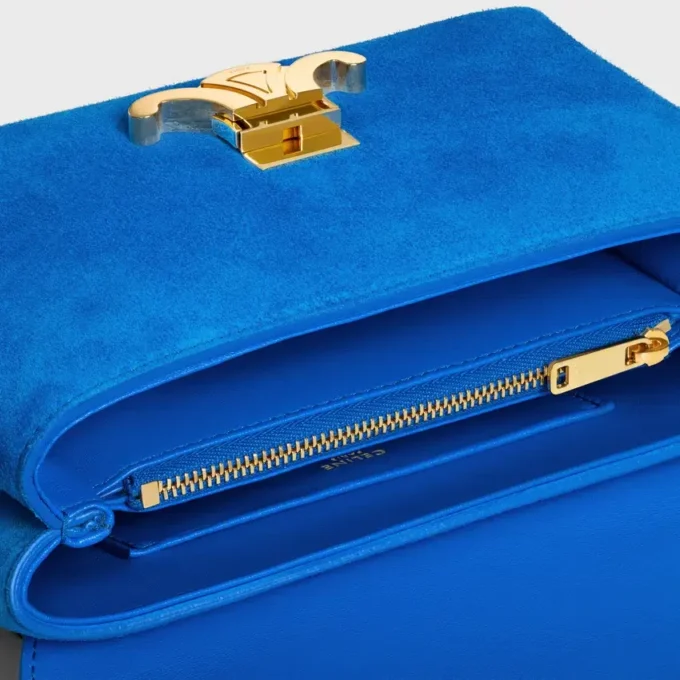 Teen Nino Bag in Suede Calfskin Teen Nino Bag in Suede Calfskin