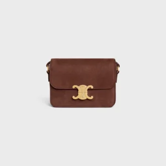 Teen Triomphe Bag in Grained Nubuck Calfskin