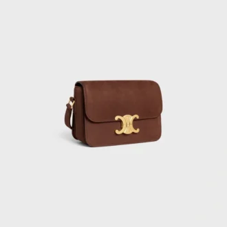 Teen Triomphe Bag in Grained Nubuck Calfskin