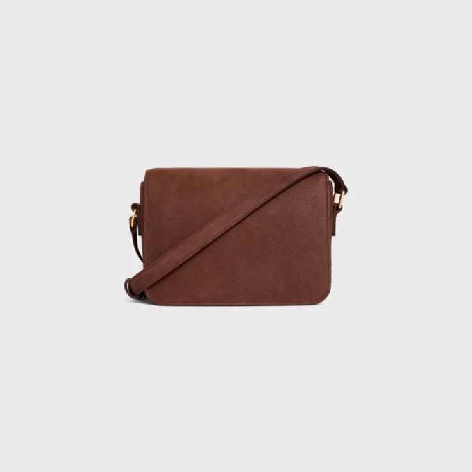 Teen Triomphe Bag in Grained Nubuck Calfskin Teen Triomphe Bag in Grained Nubuck Calfskin