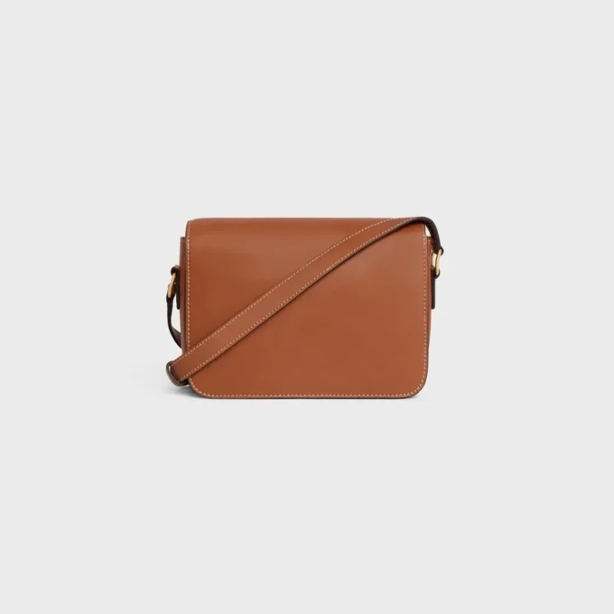 Teen Triomphe Bag in Natural Calfskin Teen Triomphe Bag in Natural Calfskin