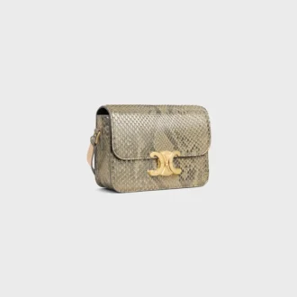 Teen Triomphe Bag in Pearly Python
