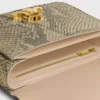 Teen Triomphe Bag in Pearly Python Teen Triomphe Bag in Pearly Python