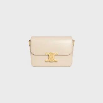Teen Triomphe Bag in Shiny Calfskin