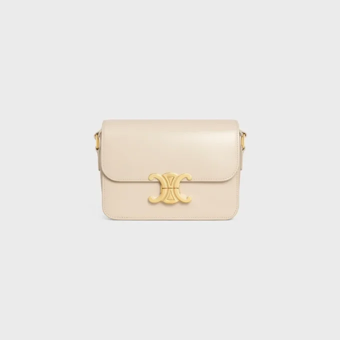 Teen Triomphe Bag in Shiny Calfskin Teen Triomphe Bag in Shiny Calfskin