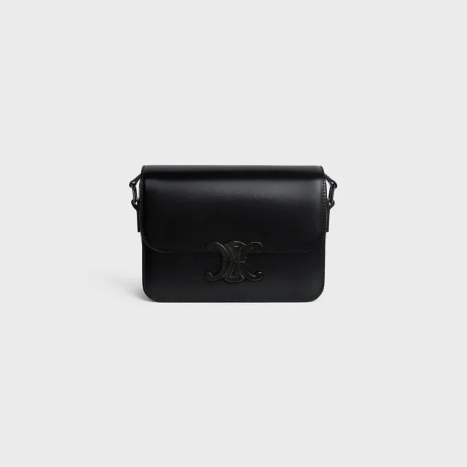 Teen Triomphe Bag in Shiny Calfskin Teen Triomphe Bag in Shiny Calfskin