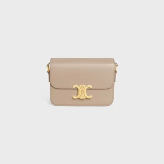Teen Triomphe Bag in Shiny Calfskin