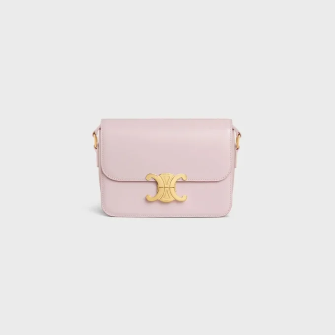 Teen Triomphe Bag in Shiny Calfskin Teen Triomphe Bag in Shiny Calfskin