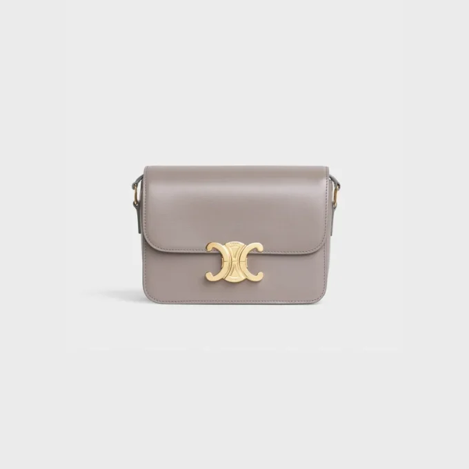 Teen Triomphe Bag in Shiny Calfskin Teen Triomphe Bag in Shiny Calfskin