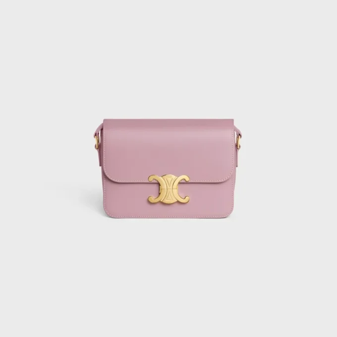 Teen Triomphe Bag in Shiny Calfskin Teen Triomphe Bag in Shiny Calfskin