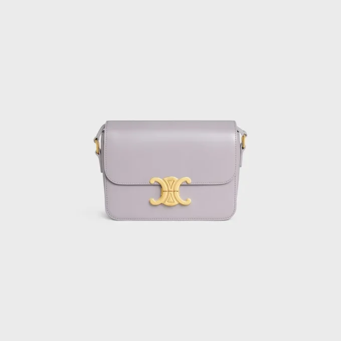 Teen Triomphe Bag in Shiny Calfskin Teen Triomphe Bag in Shiny Calfskin