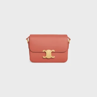 Teen Triomphe Bag in Shiny Calfskin