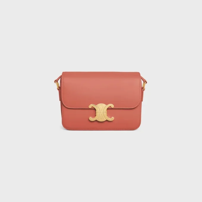 Teen Triomphe Bag in Shiny Calfskin Teen Triomphe Bag in Shiny Calfskin