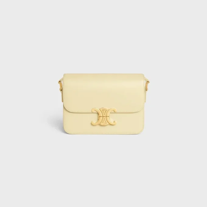 Teen Triomphe Bag in Shiny Calfskin Teen Triomphe Bag in Shiny Calfskin