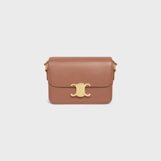 Teen Triomphe Bag in Shiny Calfskin