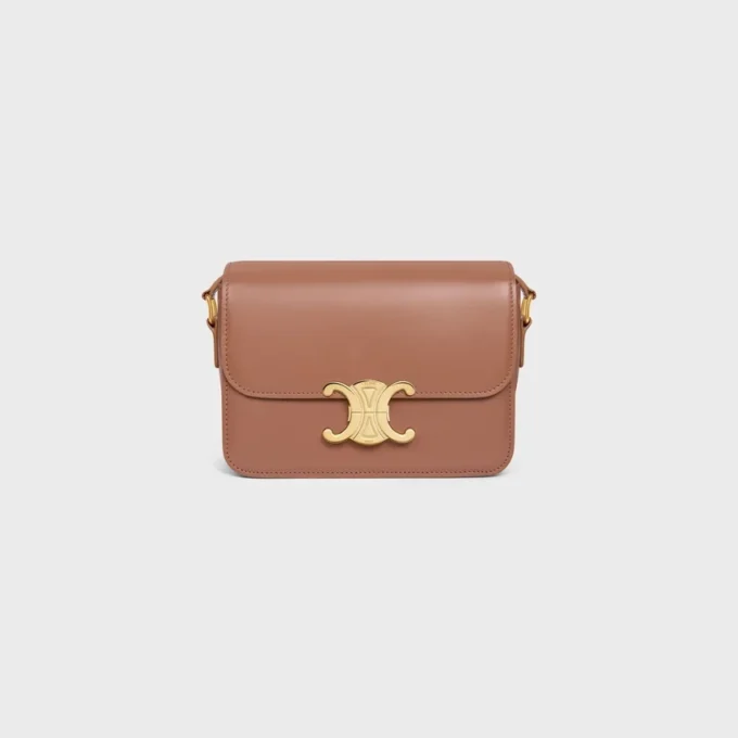 Teen Triomphe Bag in Shiny Calfskin Teen Triomphe Bag in Shiny Calfskin