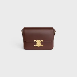 Teen Triomphe Bag in Shiny Calfskin